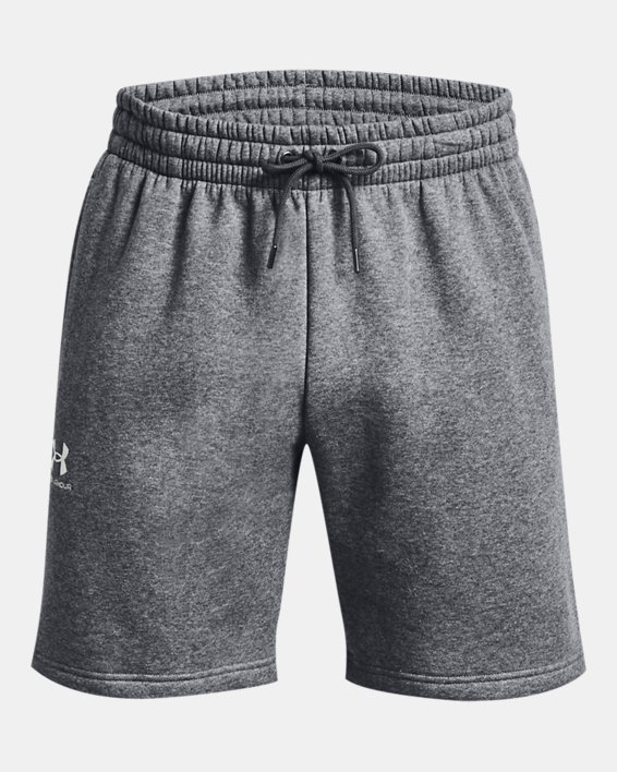 Men's UA Icon Fleece Shorts, Gray, pdpMainDesktop image number 4
